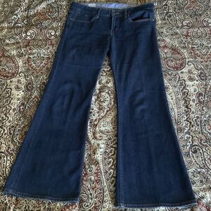 GAP 1969 Navy Vintage Flare Jeans (12 inches!)
